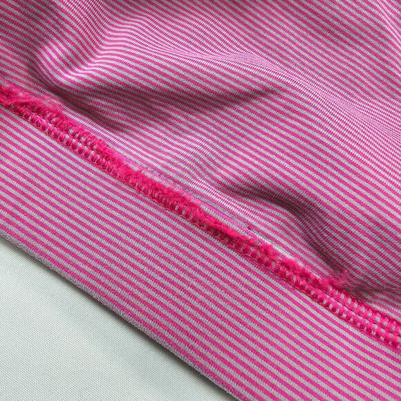 Lululemon Women's Pink Strappy Cut Out Back Sport bra Size 4 - Picture 6 of 7